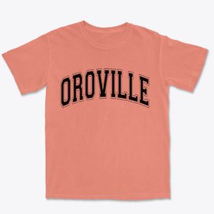 Oroville California Varsity Premium Heavyweight T-shirt