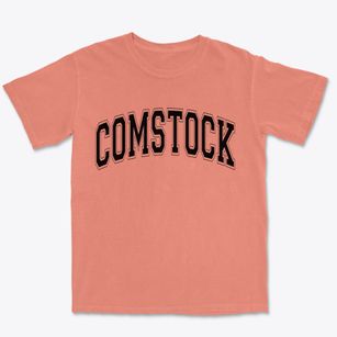 Comstock Nebraska Varsity Premium Heavyweight T-shirt