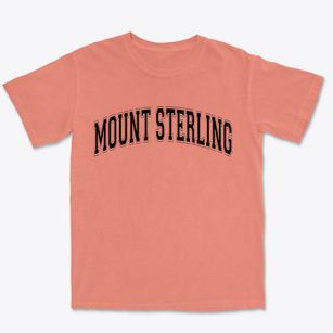 Mount Sterling Iowa Varsity Premium Heavyweight T-shirt