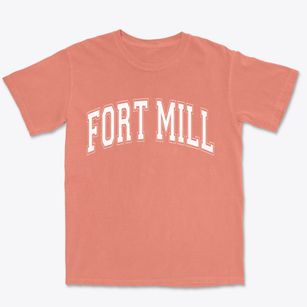 Fort Mill South Carolina Varsity Premium Heavyweight T-shirt