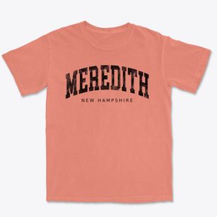 Meredith New Hampshire Urban Vibe Premium Heavyweight T-shirt