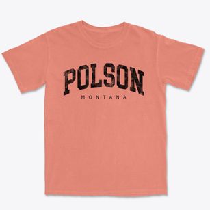 Polson Montana Urban Vibe Premium Heavyweight T-shirt