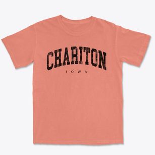 Chariton Iowa Urban Vibe Premium Heavyweight T-shirt