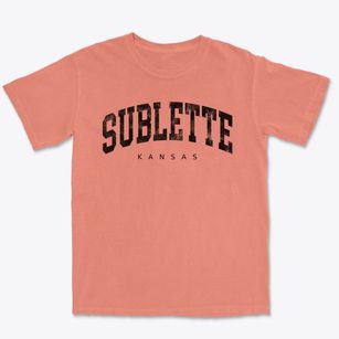 Sublette Kansas Urban Vibe Premium Heavyweight T-shirt