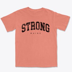 Strong Maine Urban Vibe Premium Heavyweight T-shirt