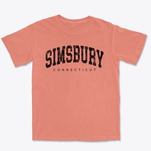 Simsbury Connecticut Urban Vibe Premium Heavyweight T-shirt