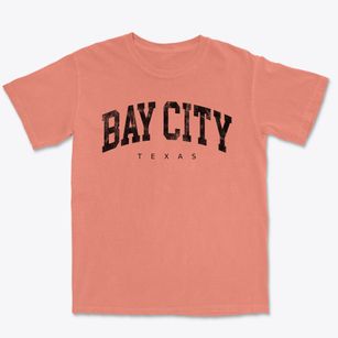Bay City Texas Urban Vibe Premium Heavyweight T-shirt