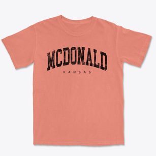 Mcdonald Kansas Urban Vibe Premium Heavyweight T-shirt