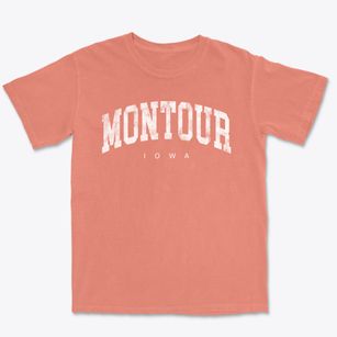 Montour Iowa Urban Vibe Premium Heavyweight T-shirt