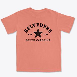 Belvedere South Carolina Star Premium Heavyweight T-shirt