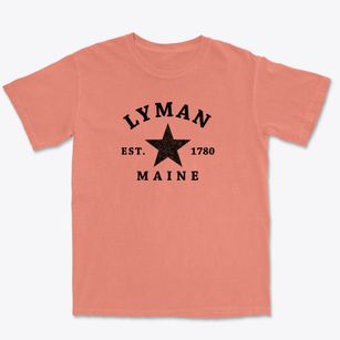 Lyman Maine Star Premium Heavyweight T-shirt