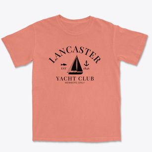 Lancaster Missouri Yacht Club Premium Heavyweight T-shirt
