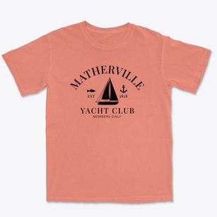 Matherville Illinois Yacht Club Premium Heavyweight T-shirt