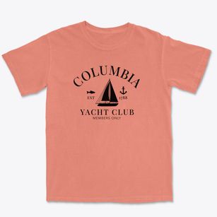 Columbia Virginia Yacht Club Premium Heavyweight T-shirt
