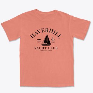 Haverhill Massachusetts Yacht Club Premium Heavyweight T-shirt