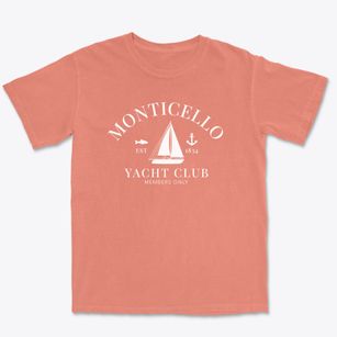 Monticello Indiana Yacht Club Premium Heavyweight T-shirt