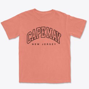 Cape May New Jersey Inline Premium Heavyweight T-shirt