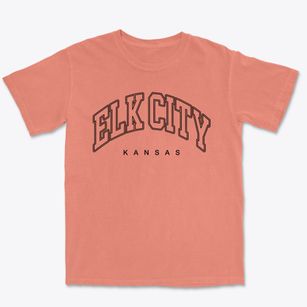 Elk City Kansas Inline Premium Heavyweight T-shirt
