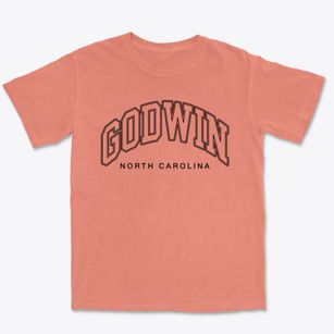 Godwin North Carolina Inline Premium Heavyweight T-shirt