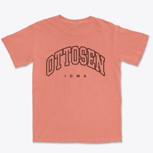 Ottosen Iowa Inline Premium Heavyweight T-shirt