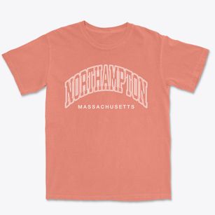 Northampton Massachusetts Inline Premium Heavyweight T-shirt