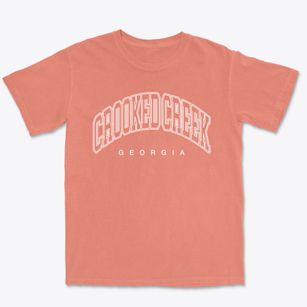Crooked Creek Georgia Inline Premium Heavyweight T-shirt