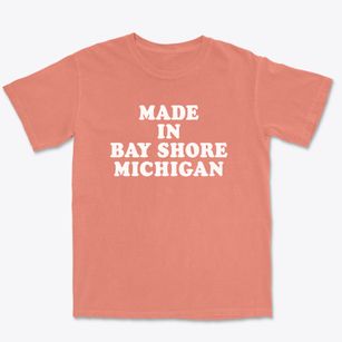 Bay Shore Michigan Classic 70s Premium Heavyweight T-shirt