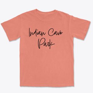 Indian Cave Park North Carolina Freestyle Premium Heavyweight T-shirt