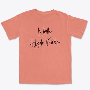 North Hyde Park North Carolina Freestyle Premium Heavyweight T-shirt