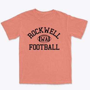 Rockwell Washington Football Premium Heavyweight T-shirt