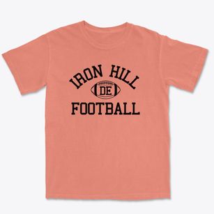 Iron Hill Delaware Football Premium Heavyweight T-shirt