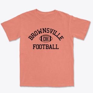 Brownsville Ohio Football Premium Heavyweight T-shirt