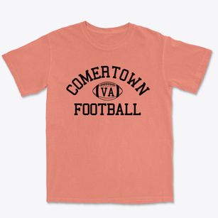Comertown Virginia Football Premium Heavyweight T-shirt