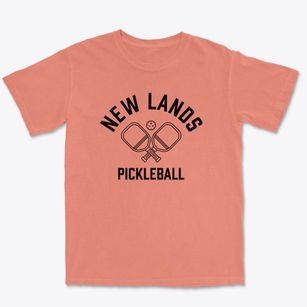 New Lands North Carolina Pickleball Premium Heavyweight T-shirt