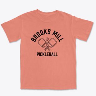Brooks Mill California Pickleball Premium Heavyweight T-shirt