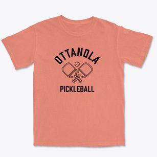 Ottanola North Carolina Pickleball Premium Heavyweight T-shirt