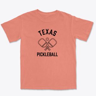 Texas Vermont Pickleball Premium Heavyweight T-shirt
