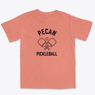 Pecan Georgia Pickleball Premium Heavyweight T-shirt