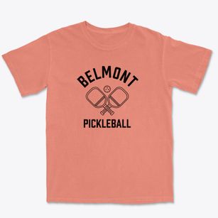 Belmont Maine Pickleball Premium Heavyweight T-shirt