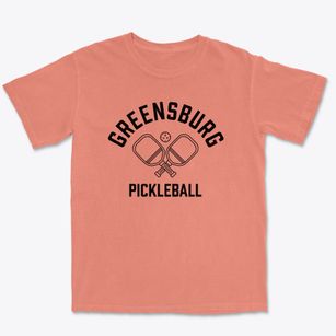 Greensburg Kansas Pickleball Premium Heavyweight T-shirt