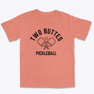 Two Buttes Colorado Pickleball Premium Heavyweight T-shirt
