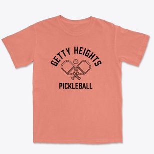 Getty Heights Pennsylvania Pickleball Premium Heavyweight T-shirt