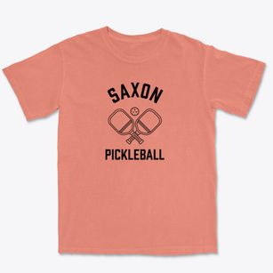 Saxon Georgia Pickleball Premium Heavyweight T-shirt
