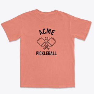 Acme North Carolina Pickleball Premium Heavyweight T-shirt