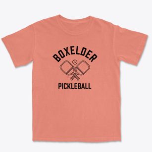Boxelder Texas Pickleball Premium Heavyweight T-shirt