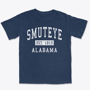 Smuteye Alabama Classic Established Premium Heavyweight T-shirt