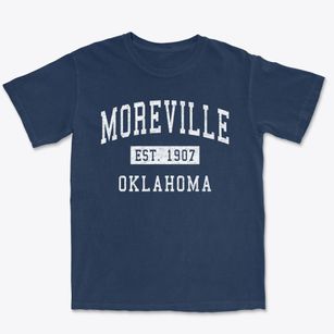 Moreville Oklahoma Classic Established Premium Heavyweight T-shirt