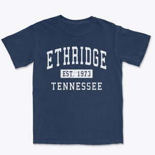 Ethridge Tennessee Classic Established Premium Heavyweight T-shirt