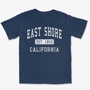 East Shore California Classic Established Premium Heavyweight T-shirt