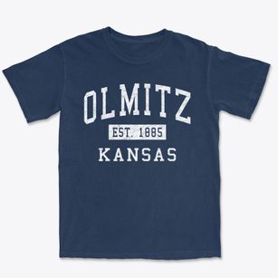 Olmitz Kansas Classic Established Premium Heavyweight T-shirt
